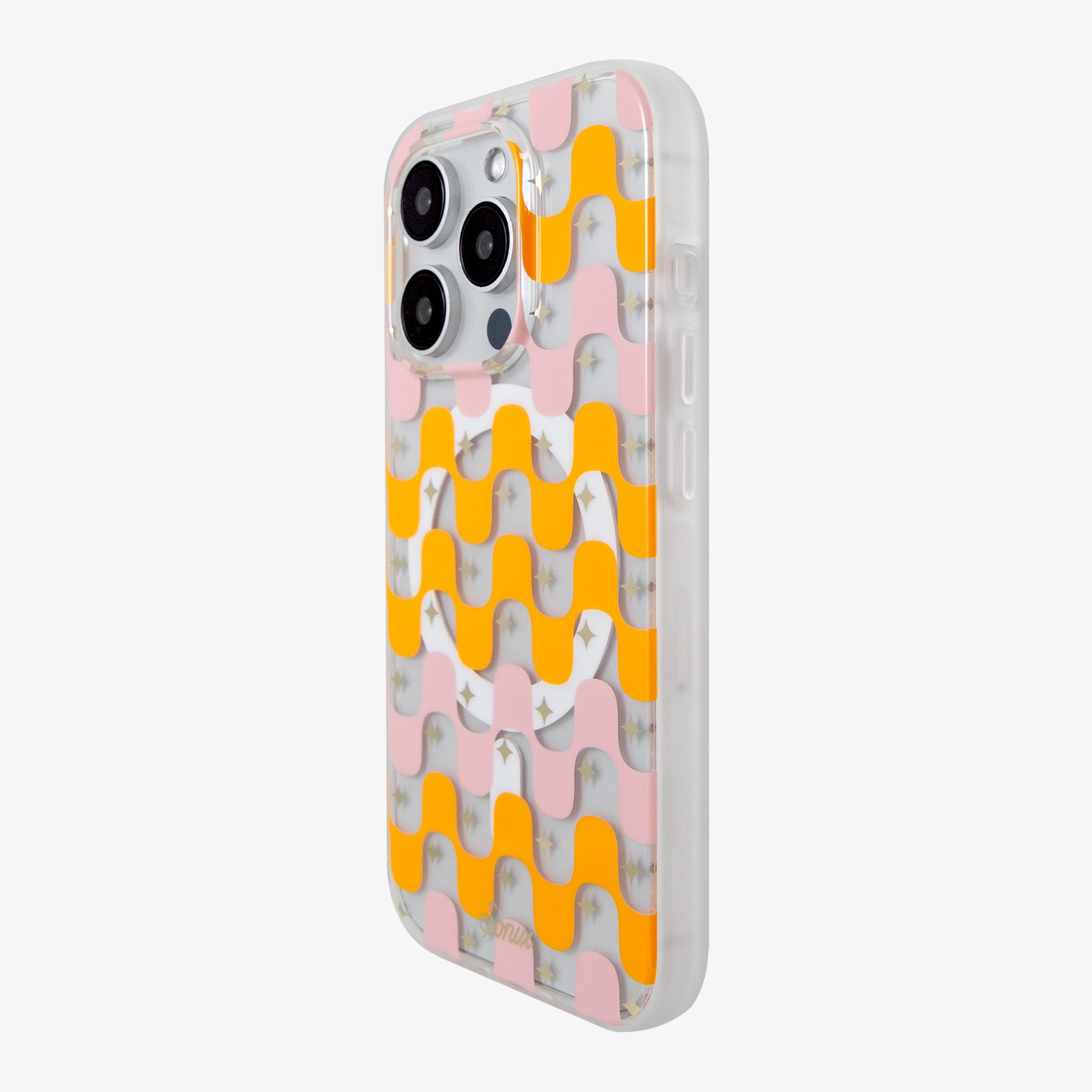 Retro Stripe MagSafe® Compatible iPhone Case