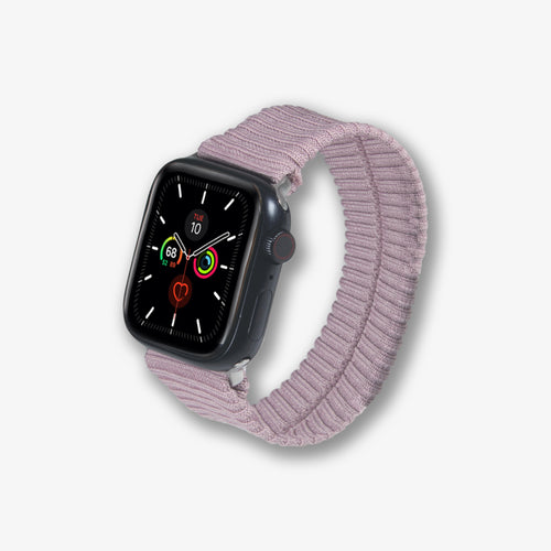 Knit Apple Watch Band - Rose