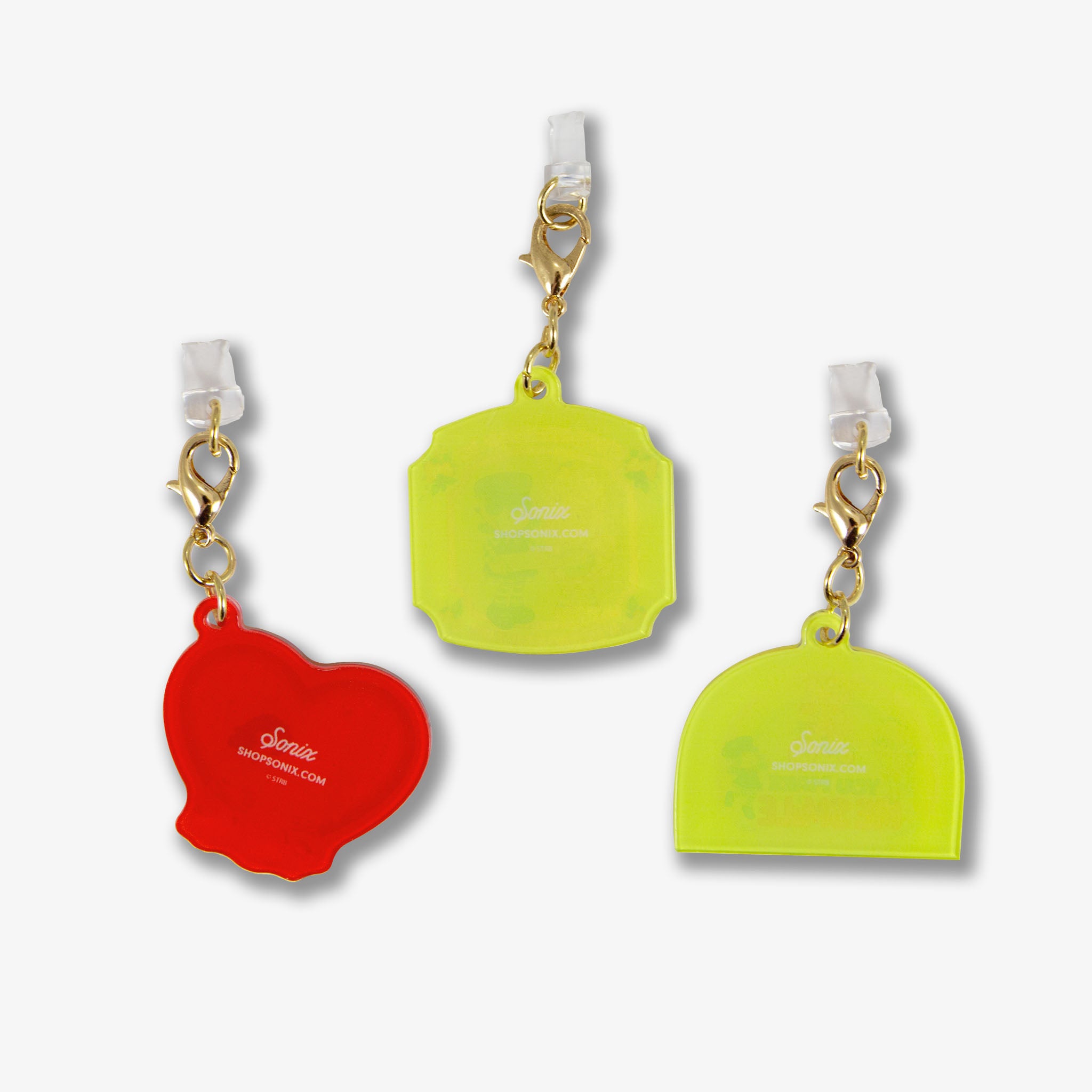 Strawberry Shortcake™ Berry Besties Rainbow Charging Port Charms - 3pk