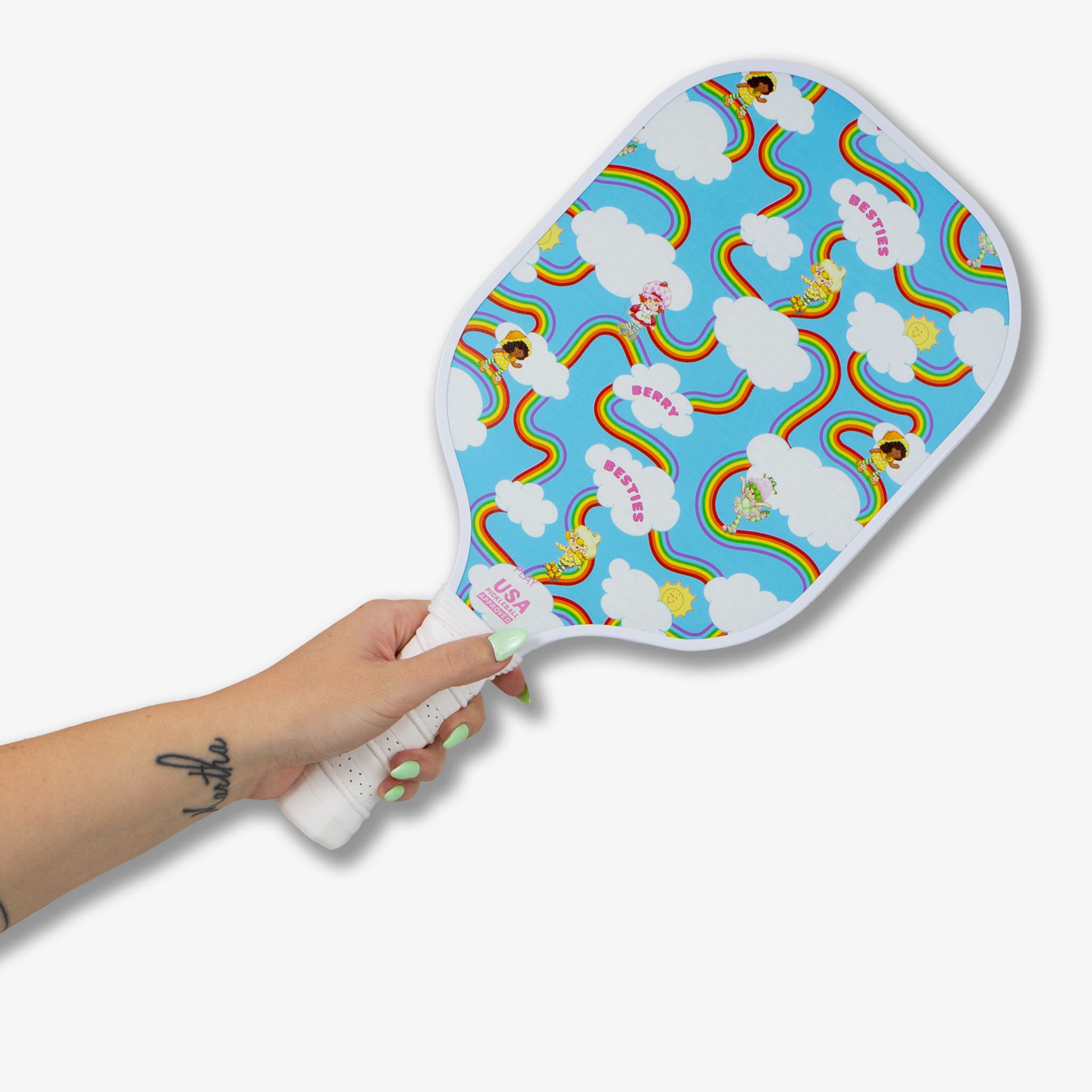 Strawberry Shortcake™ Berry Besties Rainbow Pickleball Paddle 2-Pack