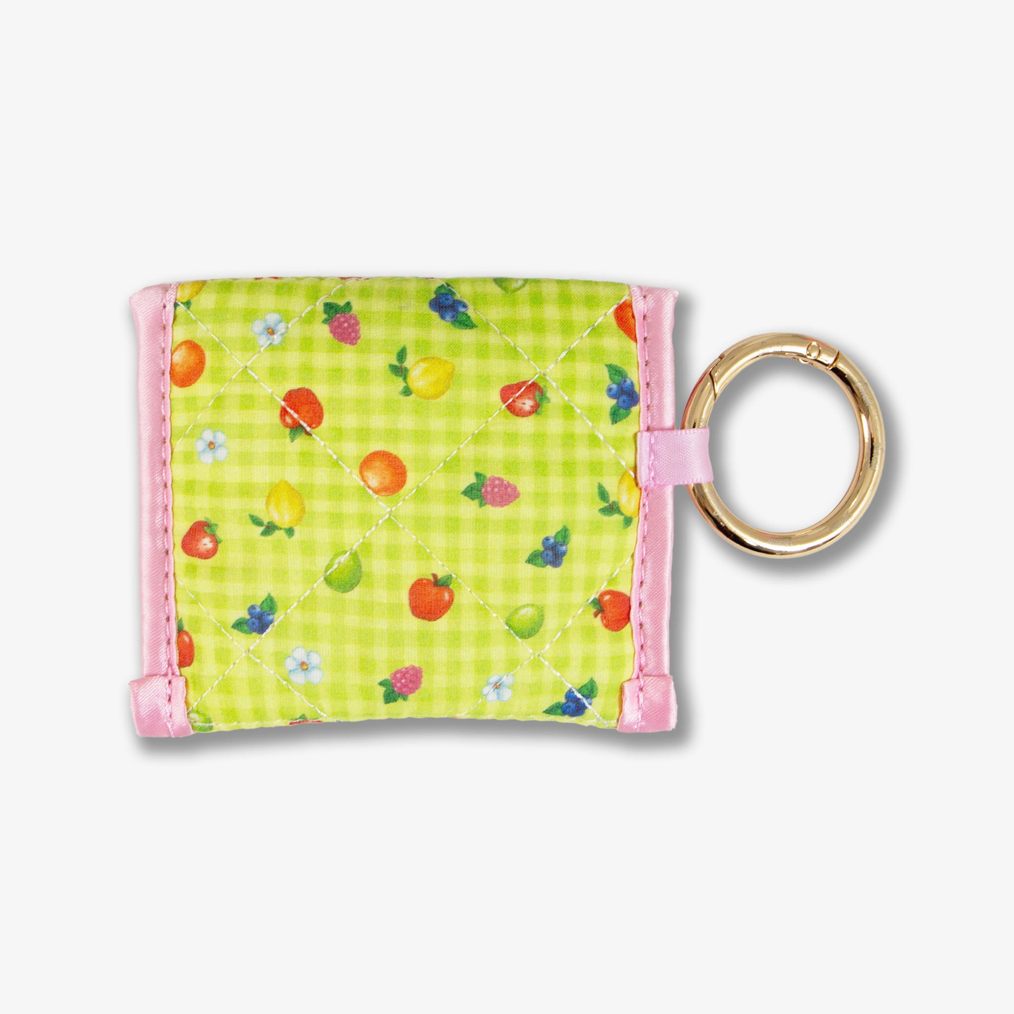 Strawberry Shortcake™ Berry Besties Rainbow Quilted Earbud Pouch