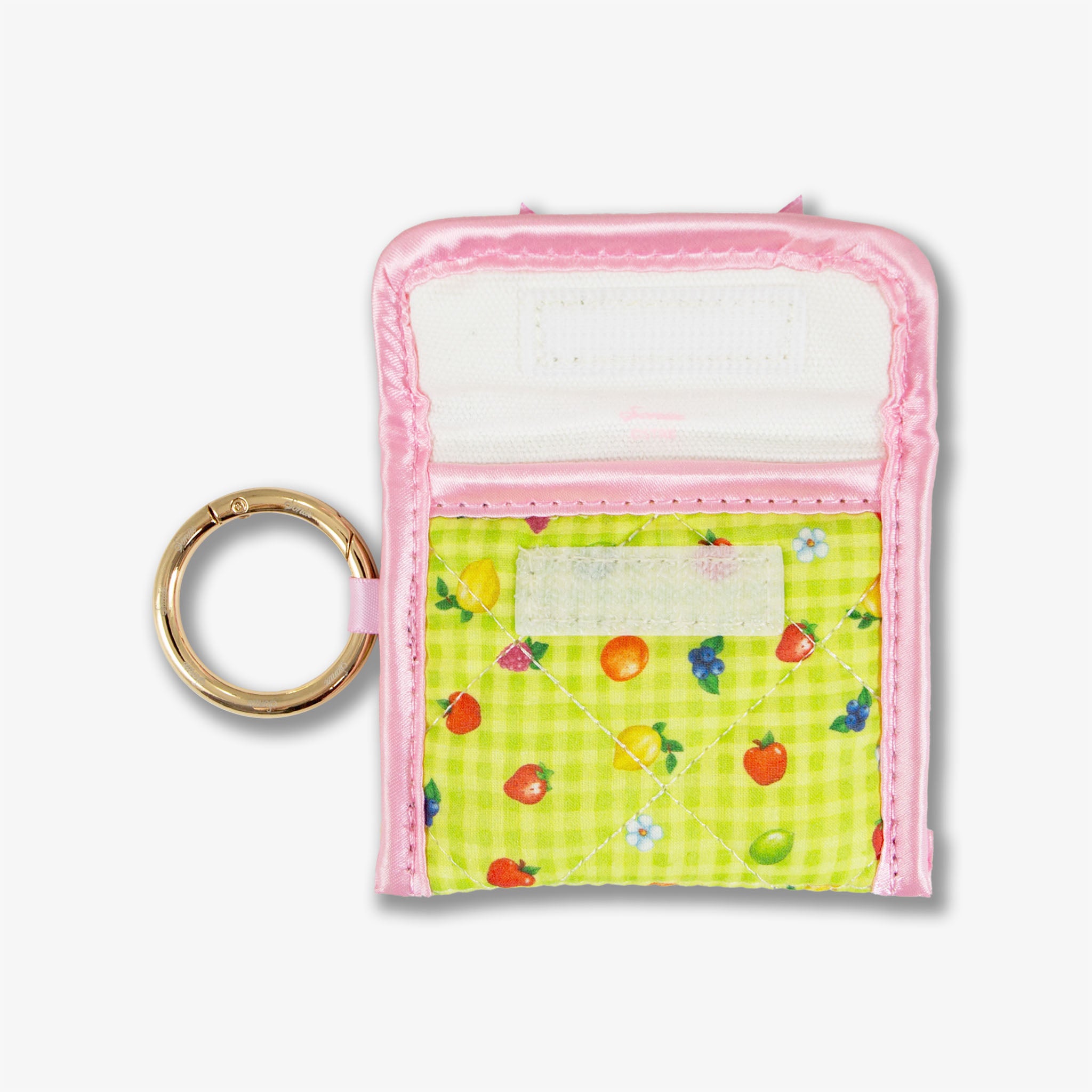 Strawberry Shortcake™ Berry Besties Rainbow Quilted Earbud Pouch