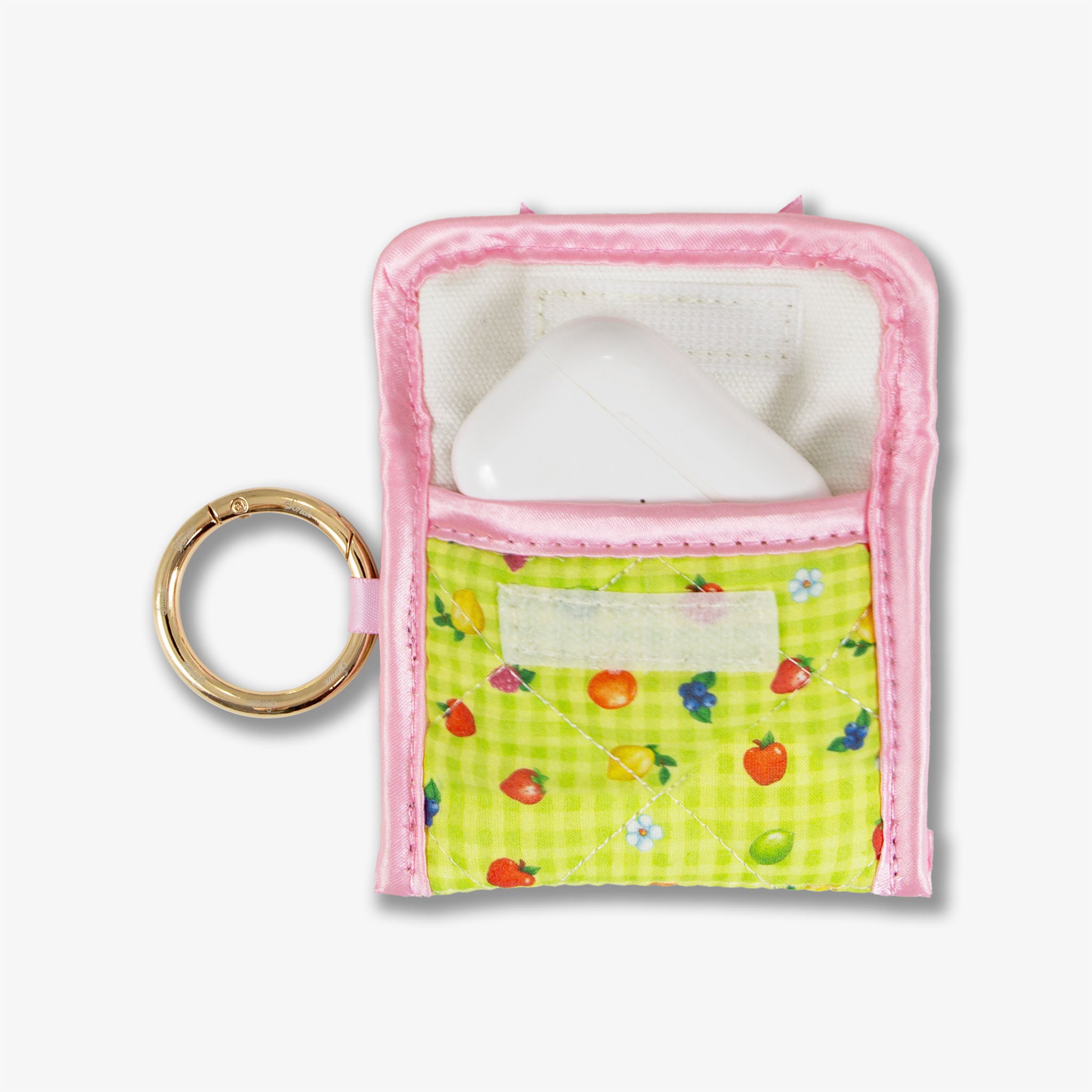 Strawberry Shortcake™ Berry Besties Rainbow Quilted Earbud Pouch