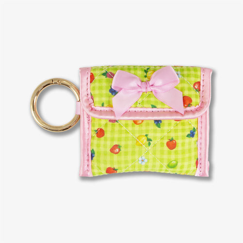 Strawberry Shortcake™ Berry Besties Rainbow Quilted Earbud Pouch