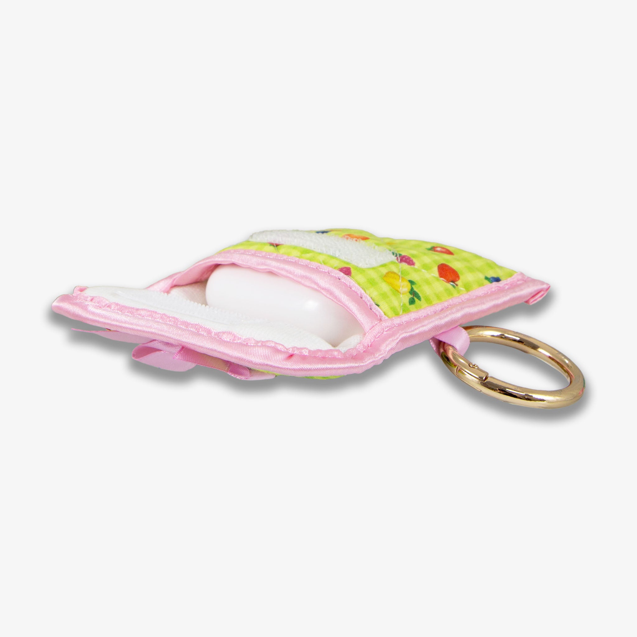 Strawberry Shortcake™ Berry Besties Rainbow Quilted Earbud Pouch