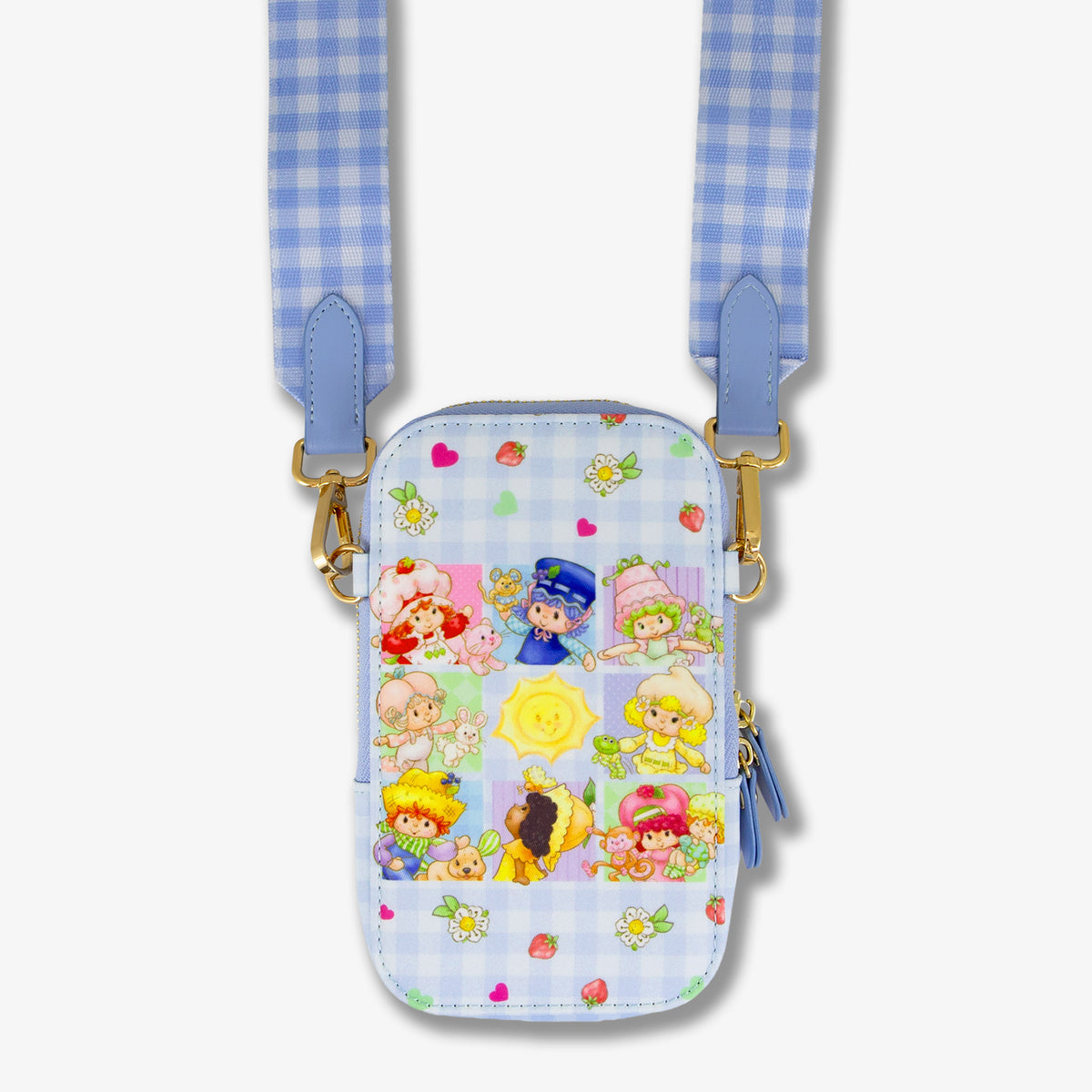 Strawberry Shortcake™ Purrfect Pets Blue Printed Phone Pouch