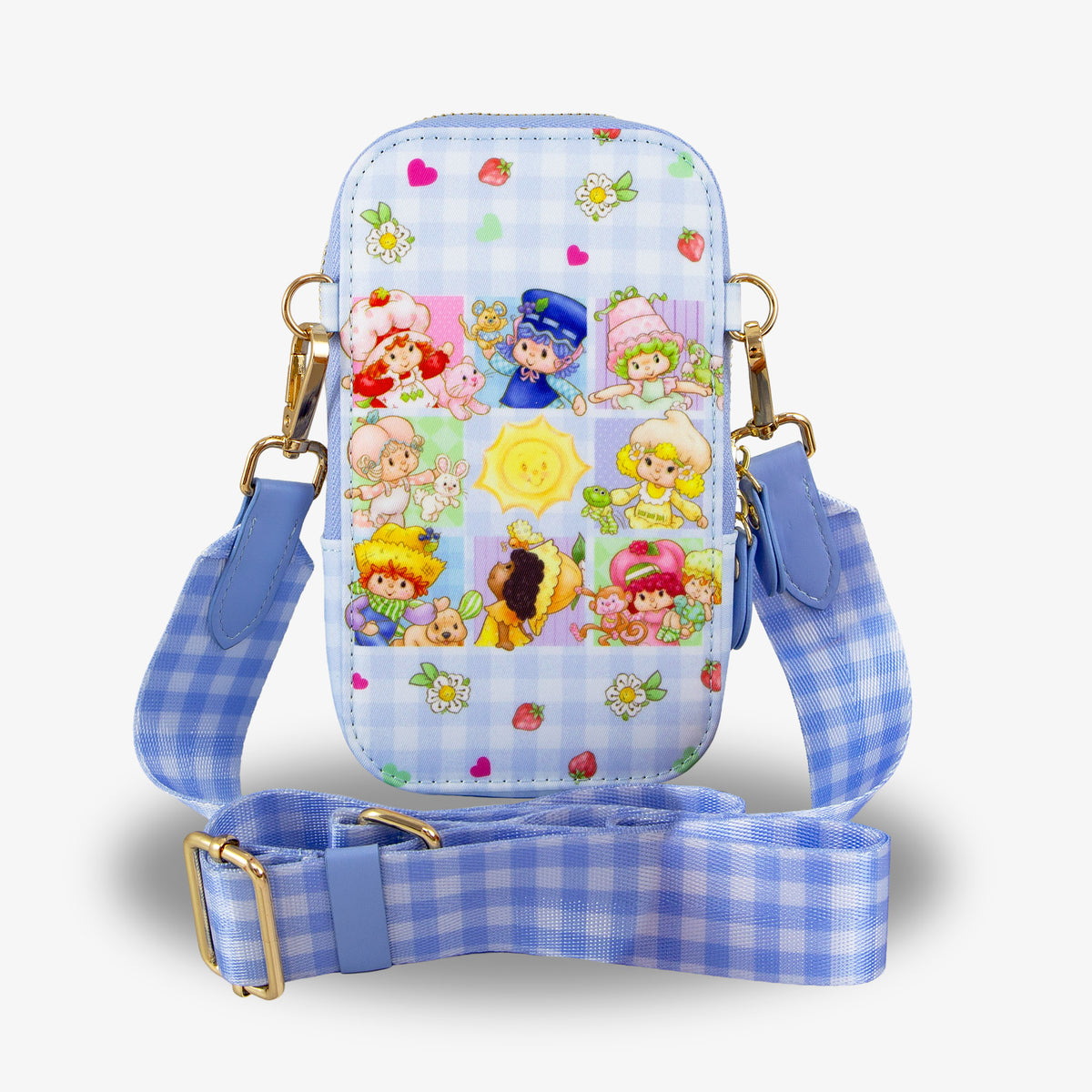 Strawberry Shortcake™ Purrfect Pets Blue Printed Phone Pouch