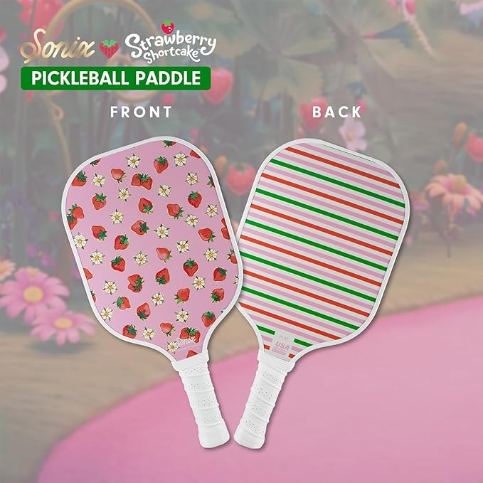 Single Pickleball Paddle - Strawberry Shortcake™ Strawberries