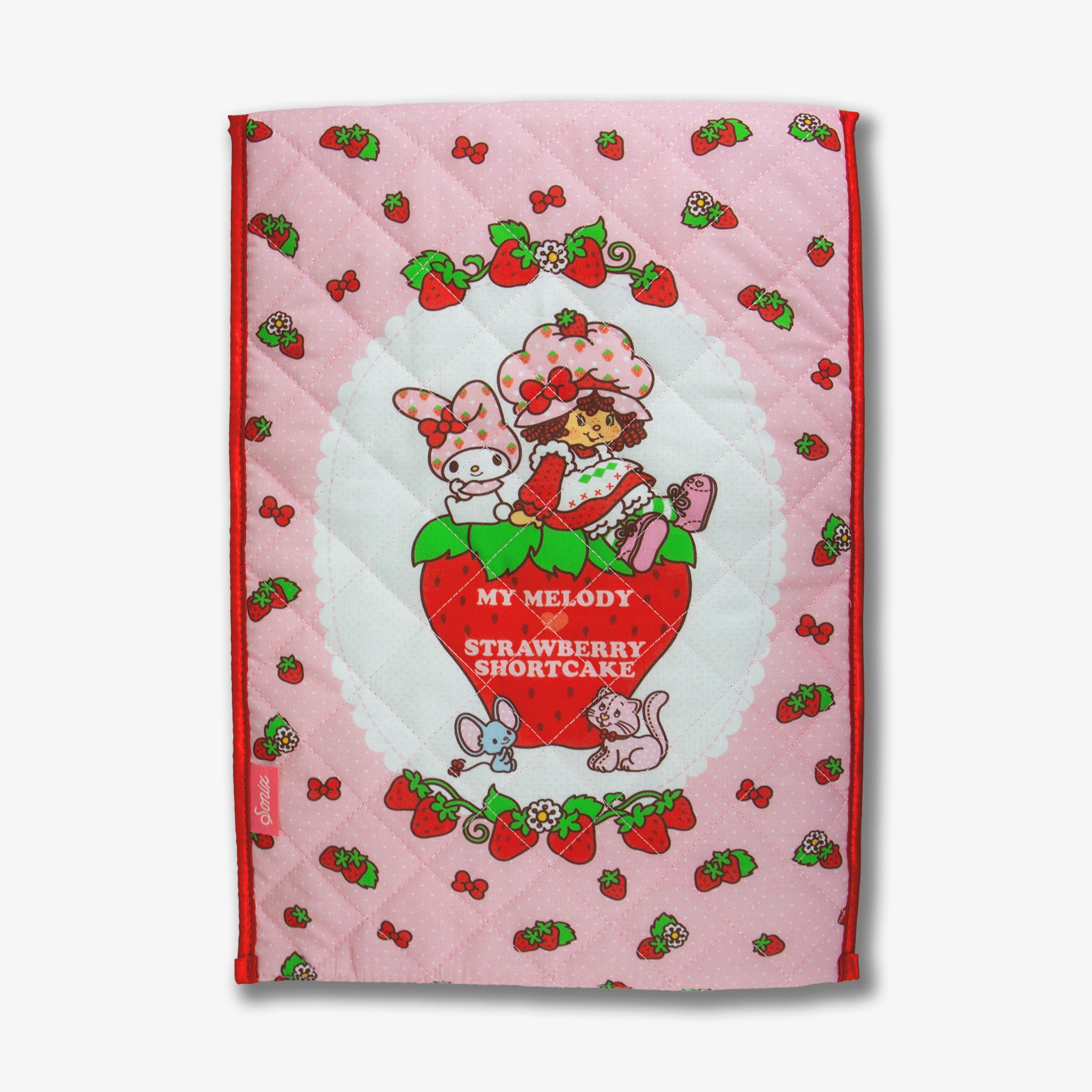 Quilted Laptop Sleeve - My Melody™ x Strawberry Shortcake™