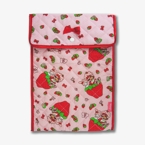 Quilted Laptop Sleeve - My Melody™ x Strawberry Shortcake™