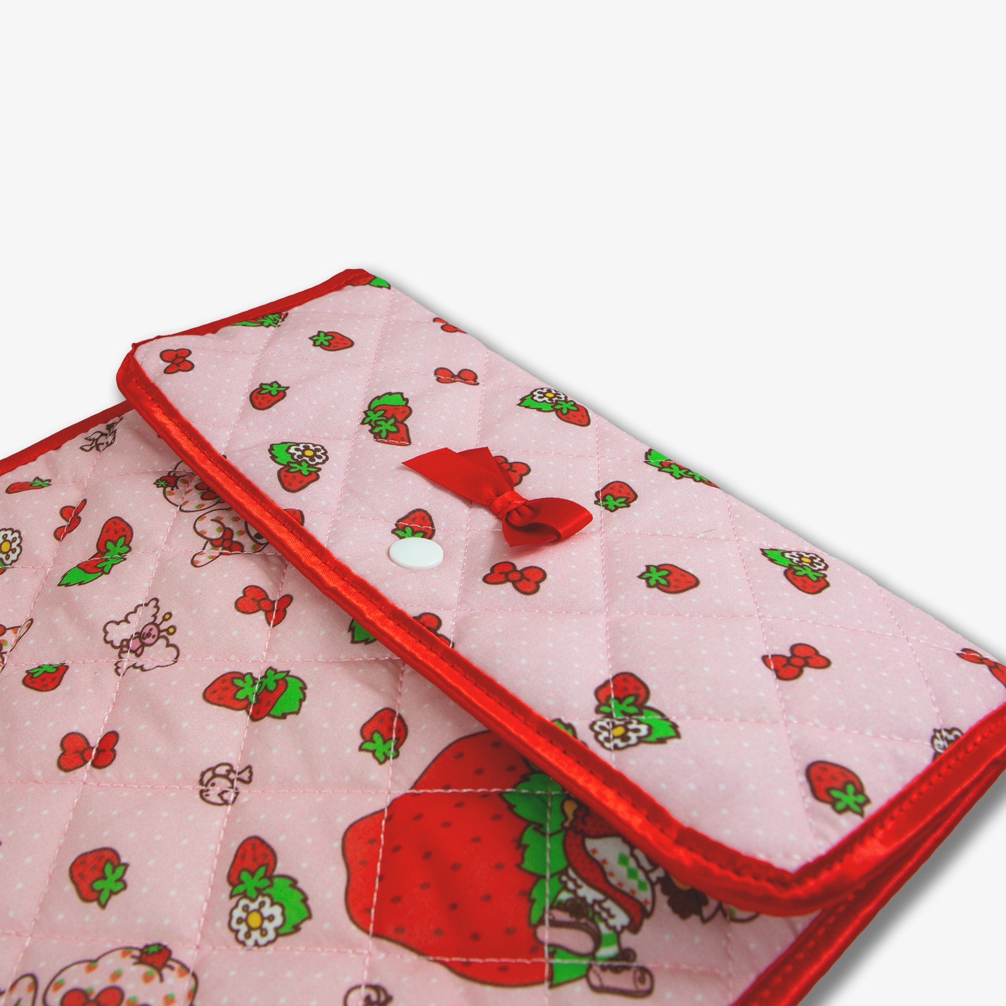 Quilted Laptop Sleeve - My Melody™ x Strawberry Shortcake™