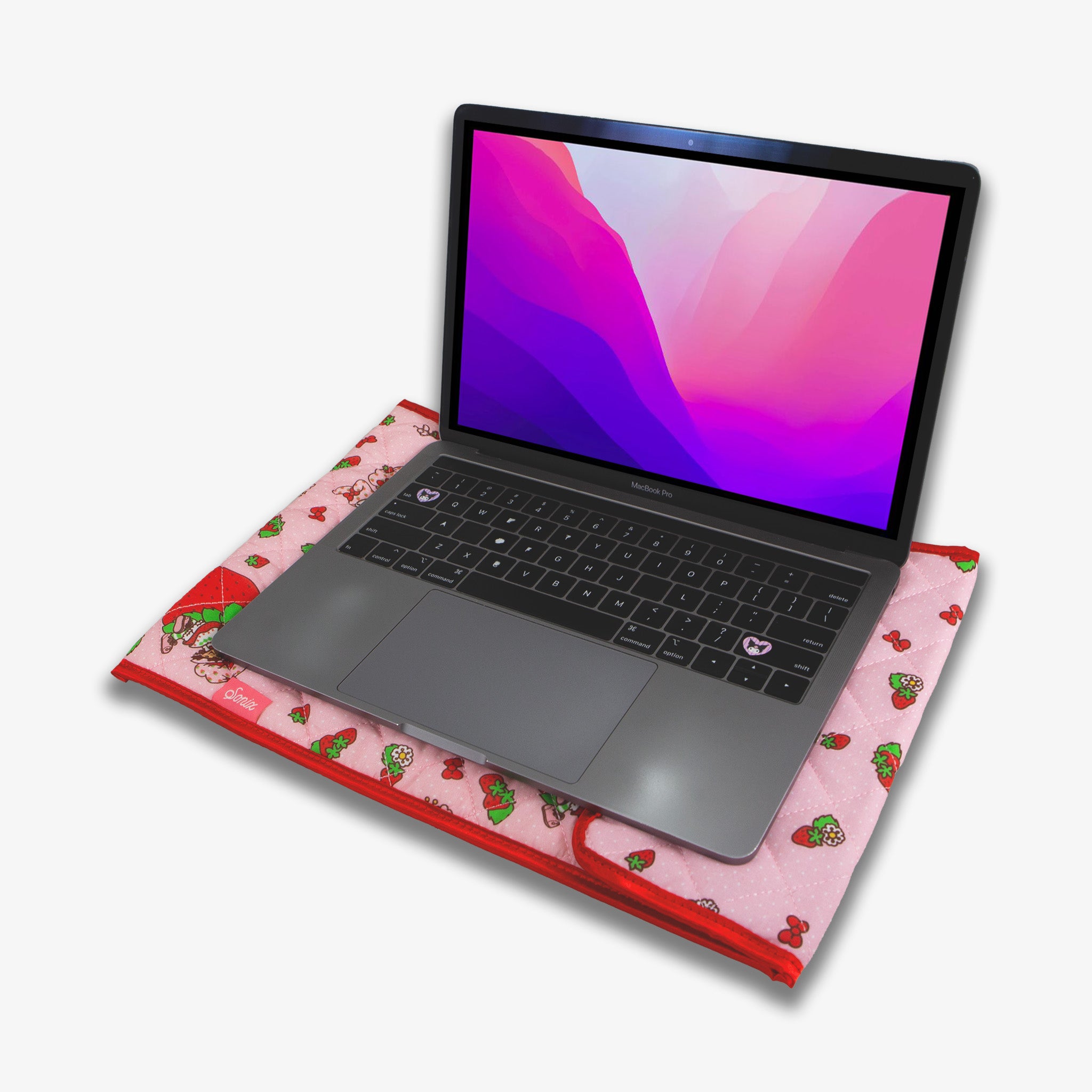 Quilted Laptop Sleeve - My Melody™ x Strawberry Shortcake™