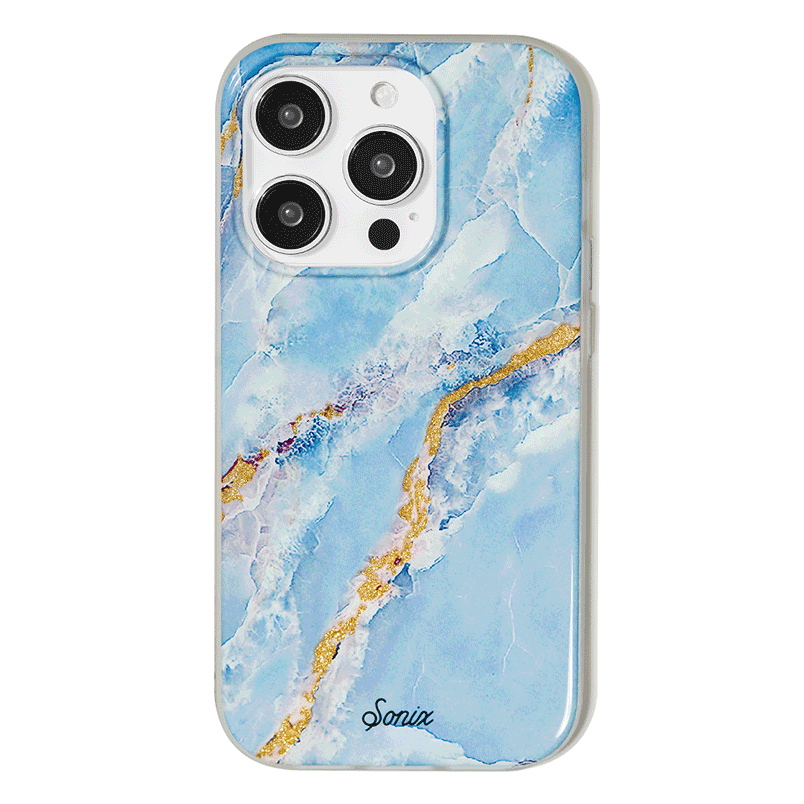 Sonix Case for iPhone 14 Pro Max Compatible with MagSafe 10ft Drop Tested Ice Blue Marble Sonix Case for iPhone 14 Pro Max Compatible with MagSafe 10ft Drop Tested Ice Blue Marble