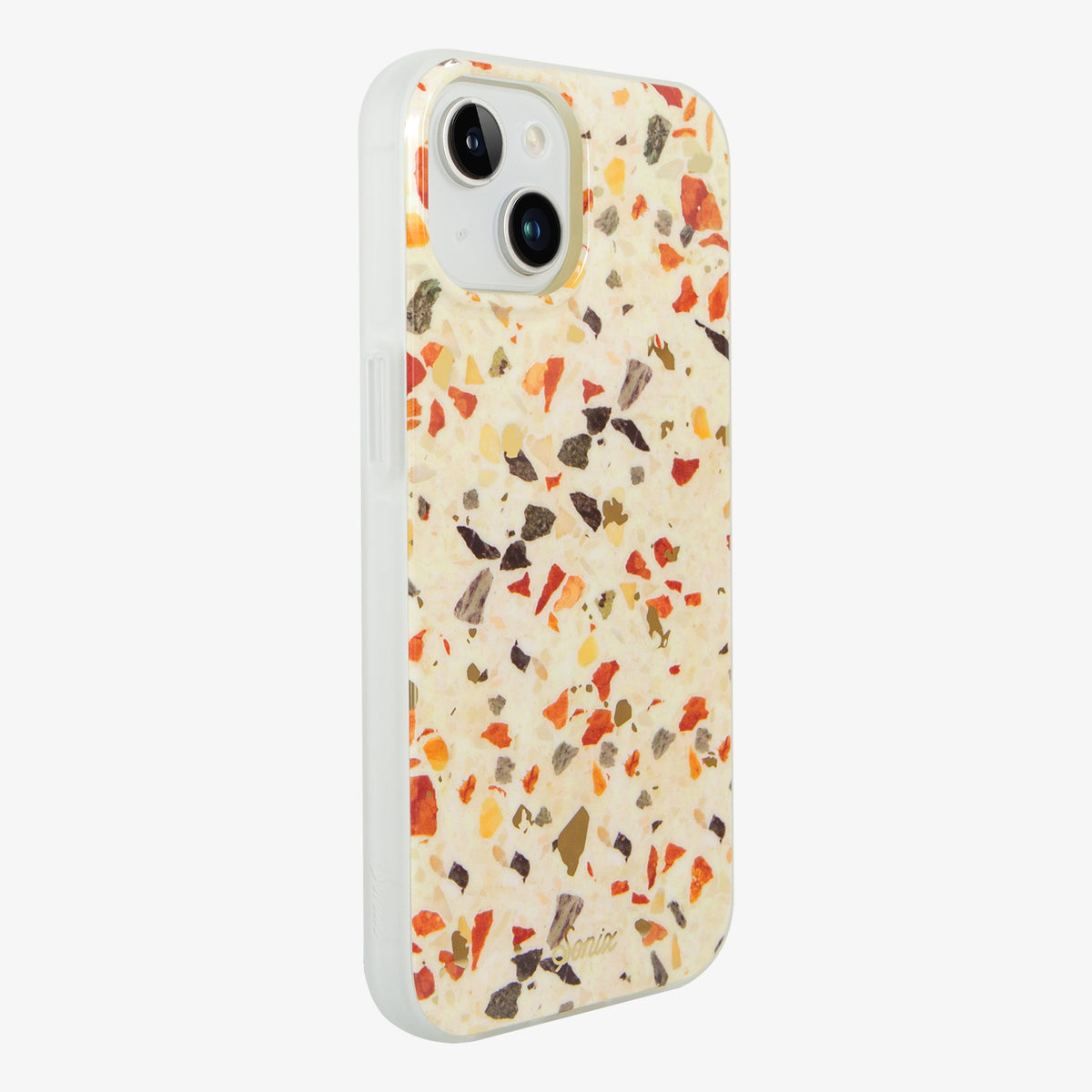 Terracotta Confetti MagSafe® Compatible iPhone Case