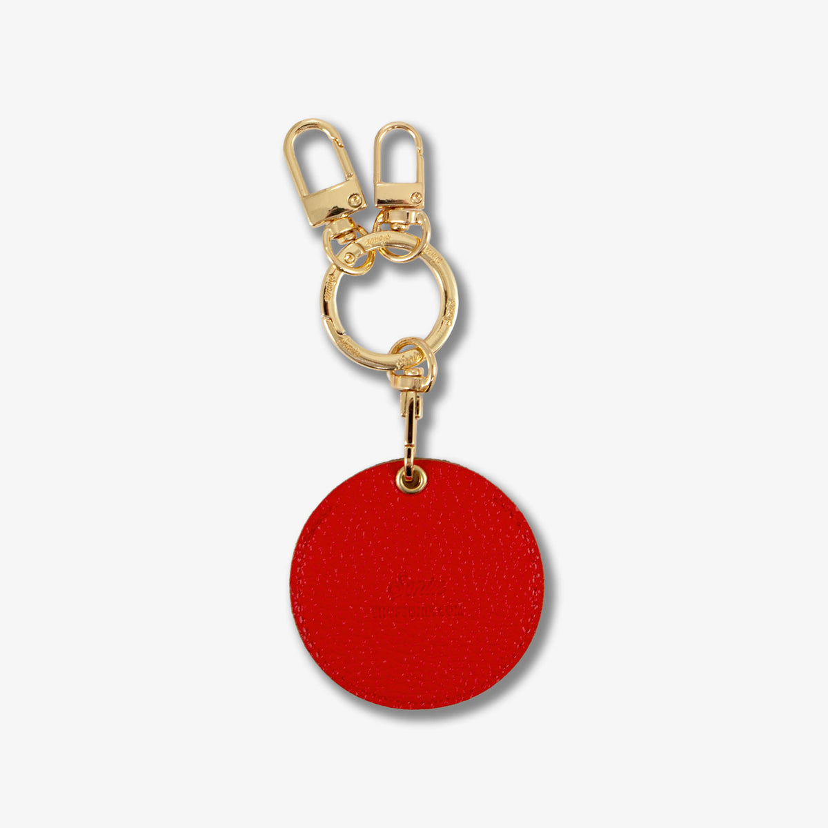 Smart Tracker Keychain - Tomato