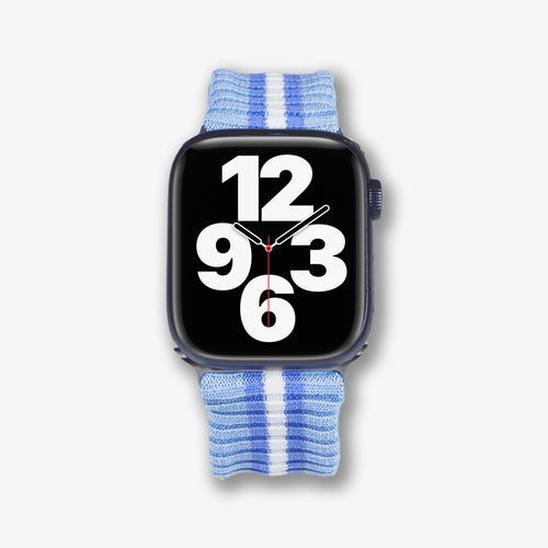 Knit Apple Watch Band - Varsity Blue