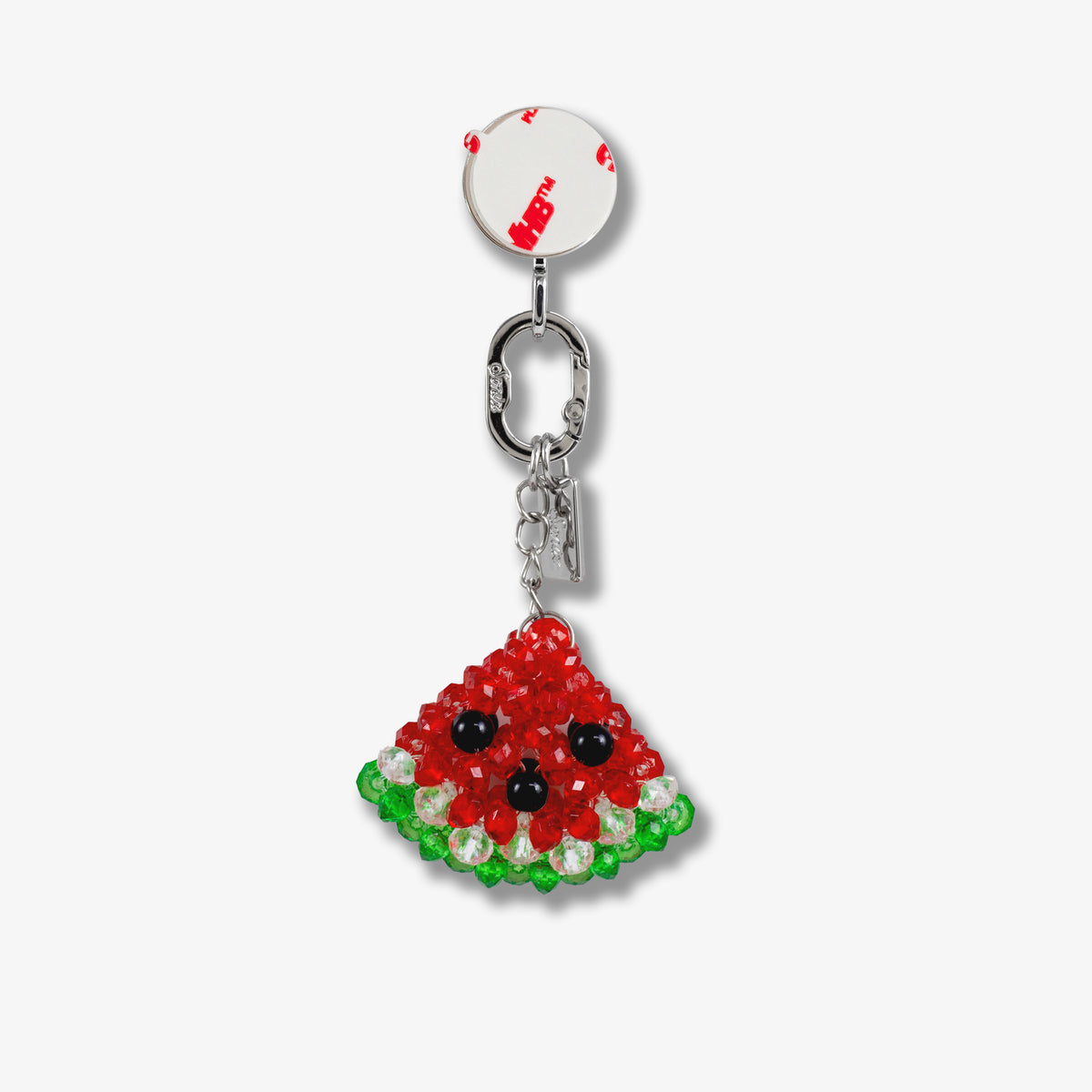 Adhesive Phone Hooks with Charms - Watermelon