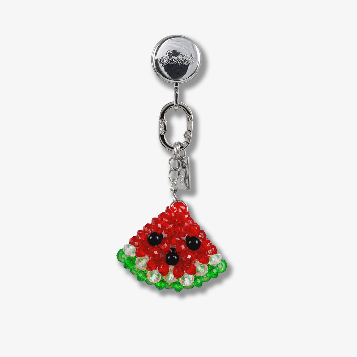 Adhesive Phone Hooks with Charms - Watermelon