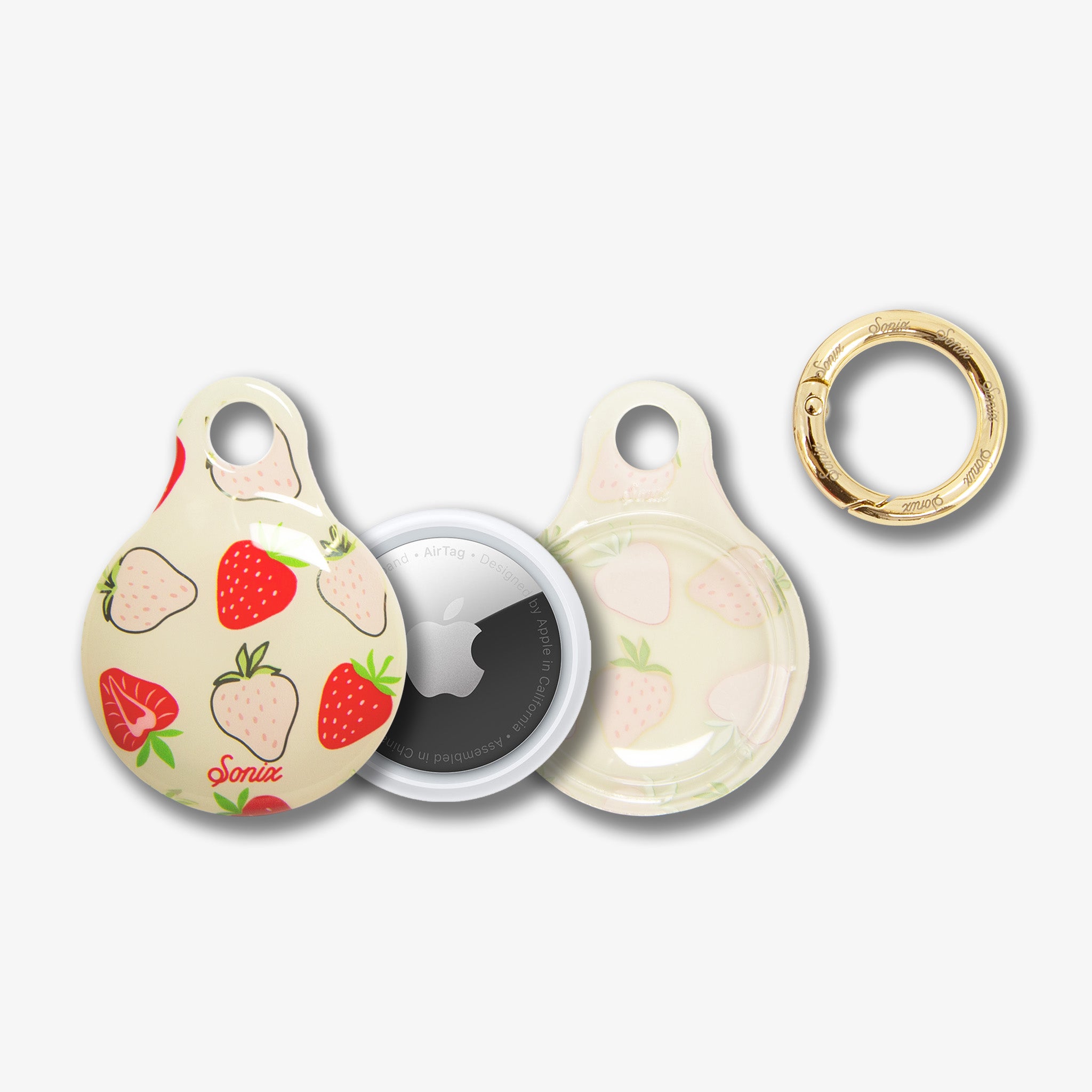 AirTag® Cover - Wild Strawberries