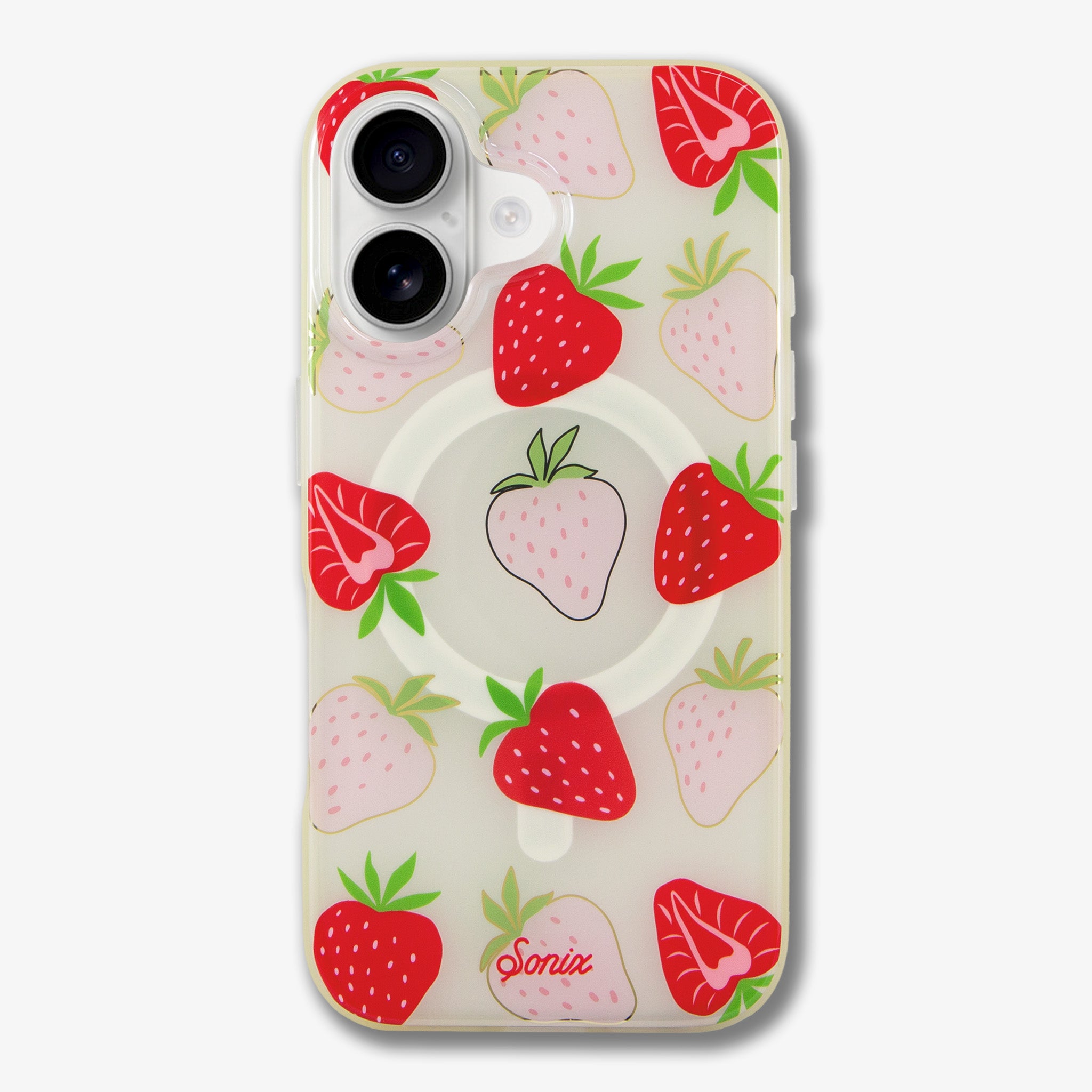 Wild Strawberries MagSafe® Compatible iPhone Case