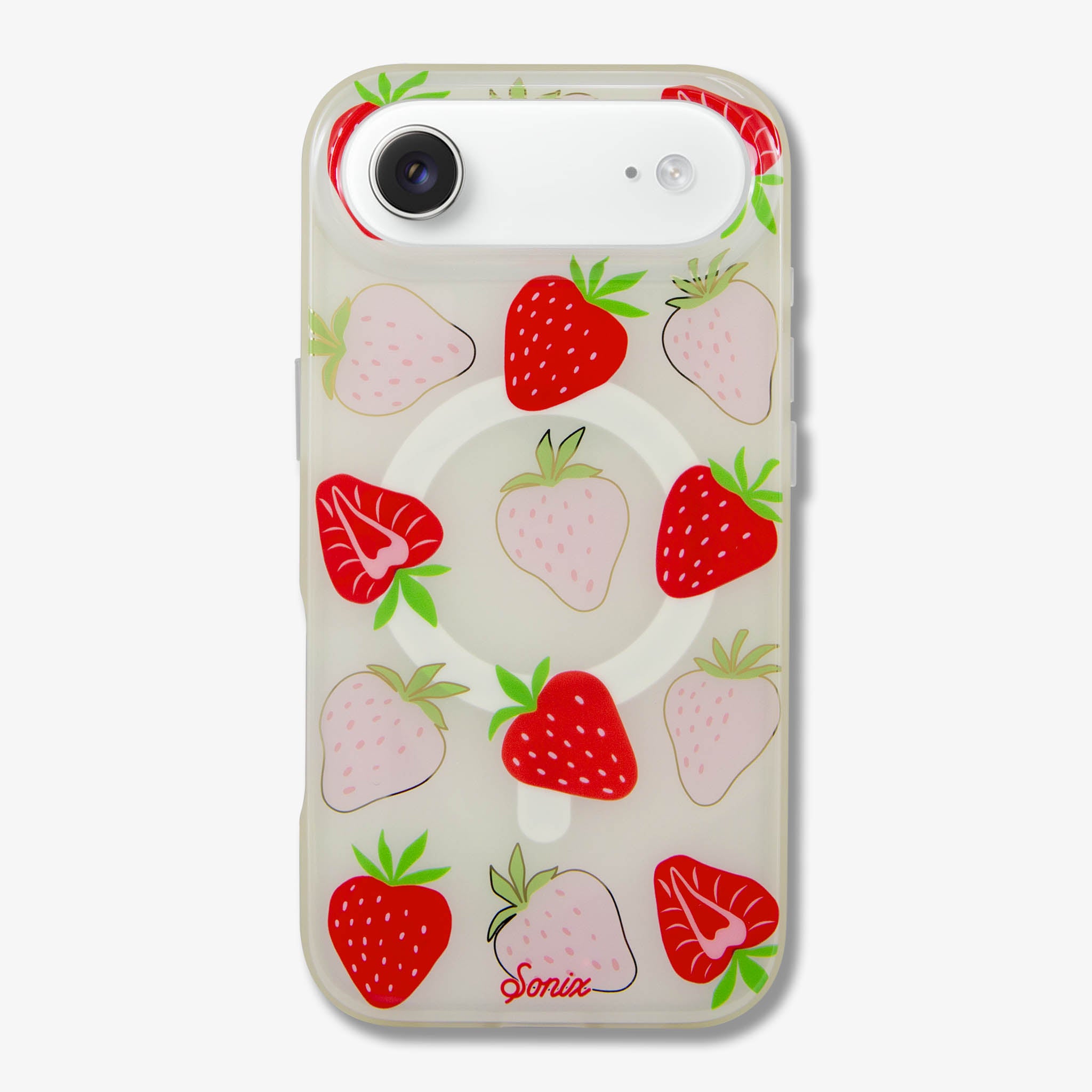 Wild Strawberries MagSafe® Compatible iPhone Case