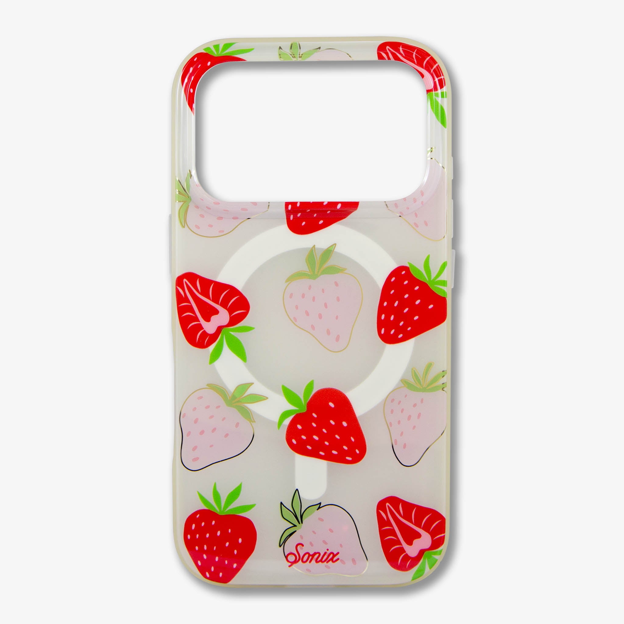 Wild Strawberries MagSafe® Compatible iPhone Case