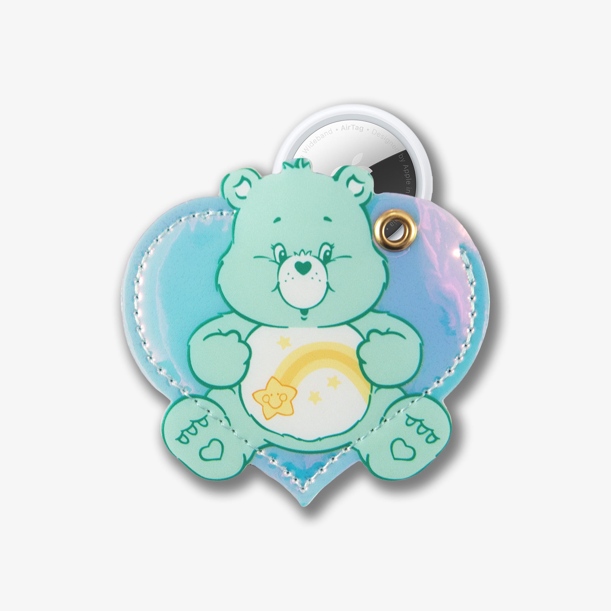 AirTag® Keychain - Care Bears™ Wish Bear