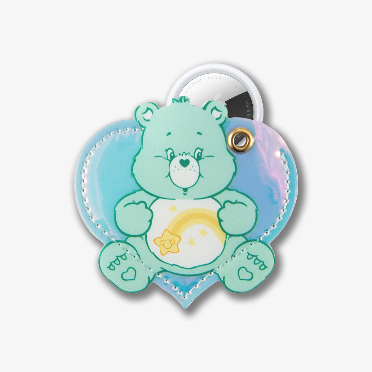 AirTag® Keychain - Care Bears™ Wish Bear