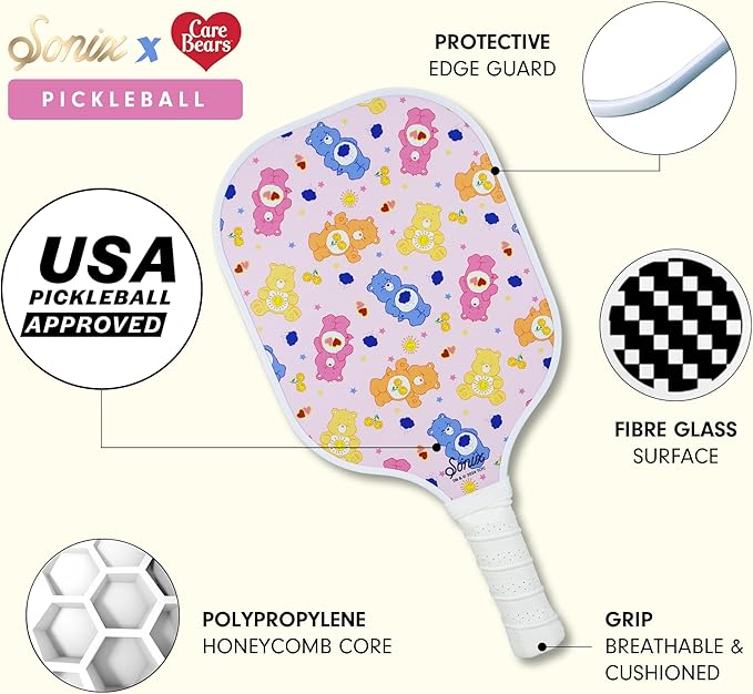 Single Pickleball Paddle - Care Bears™ Candy Bears