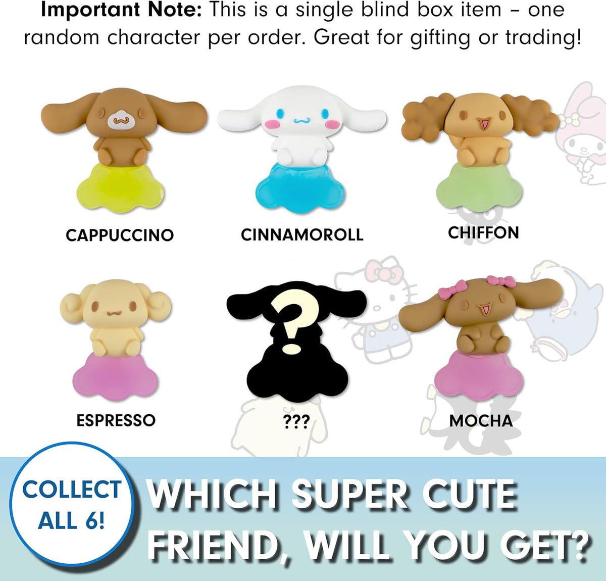 Cinnamoroll™ & Friends Peekers Blind Box