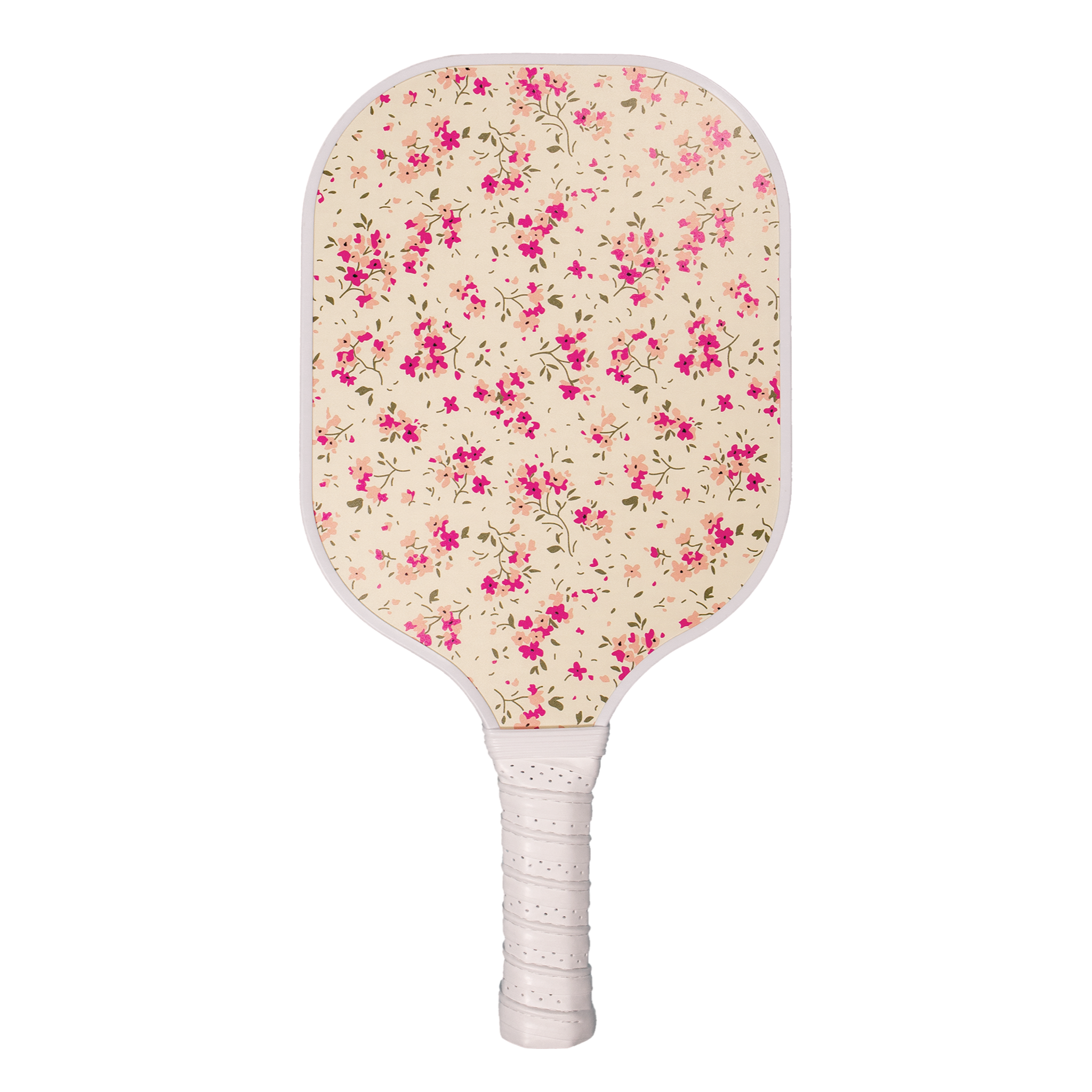 Single Pickleball Paddle - Cottage Floral