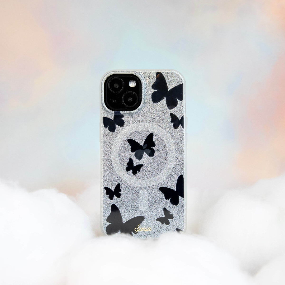 Glitter Clear MagSafe iPhone 15 Pro case