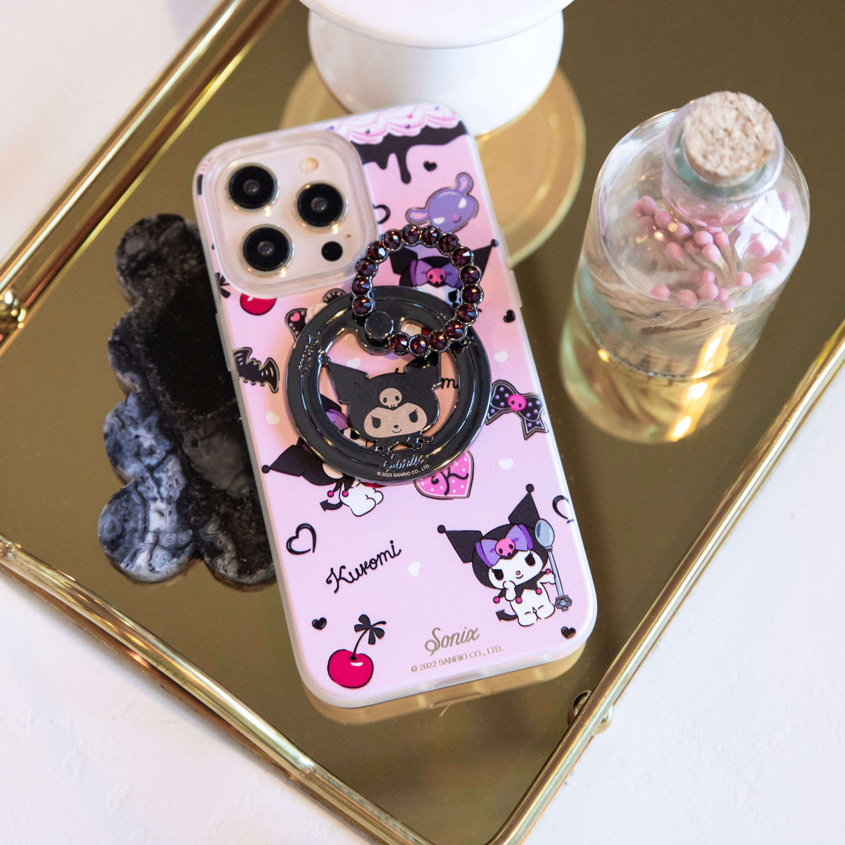 Kuromi™ Magnetic Removable Phone Ring