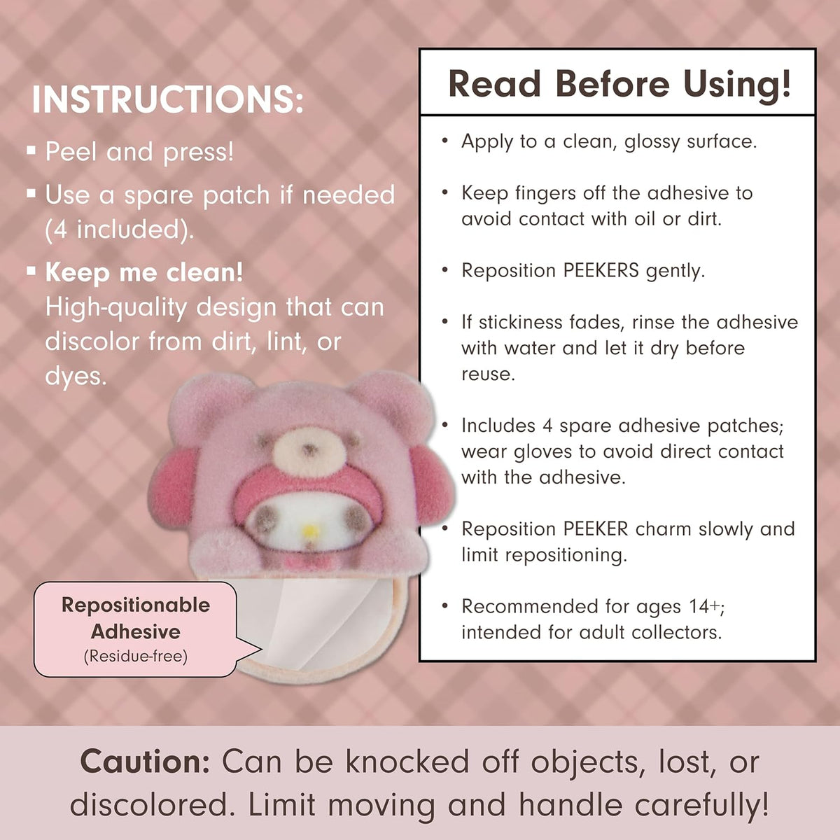 Hello Kitty & Friends Peekers Blind Box - Latte Bears