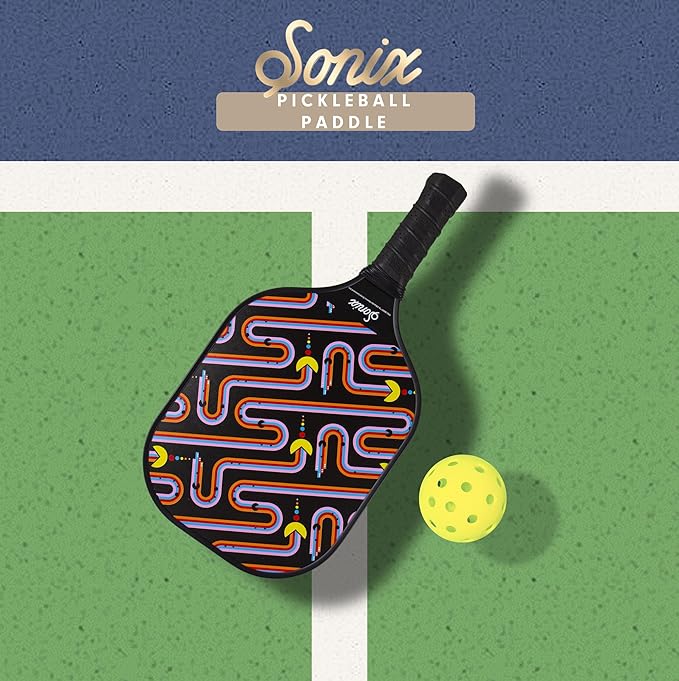 Single Pickleball Paddle - PAC-MAN™ Black