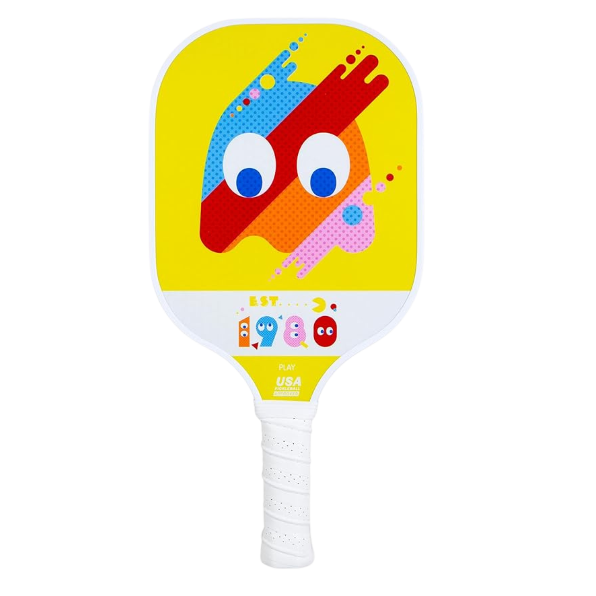 Single Pickleball Paddle - PAC-MAN™ Yellow