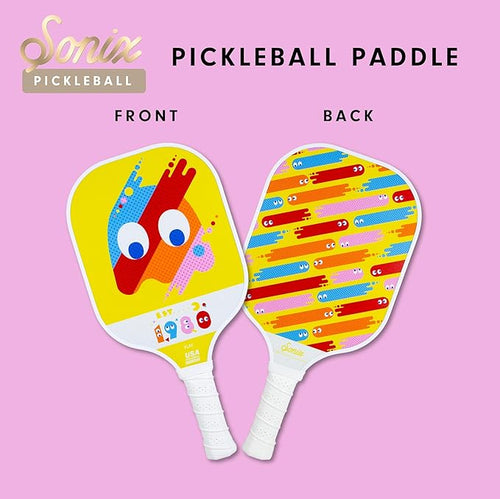 Single Pickleball Paddle - PAC-MAN™ Yellow