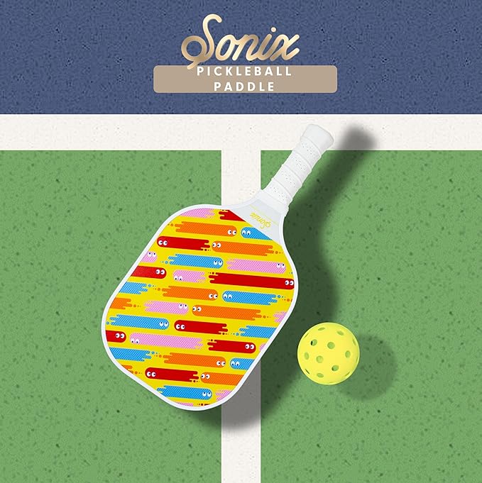 Single Pickleball Paddle - PAC-MAN™ Yellow