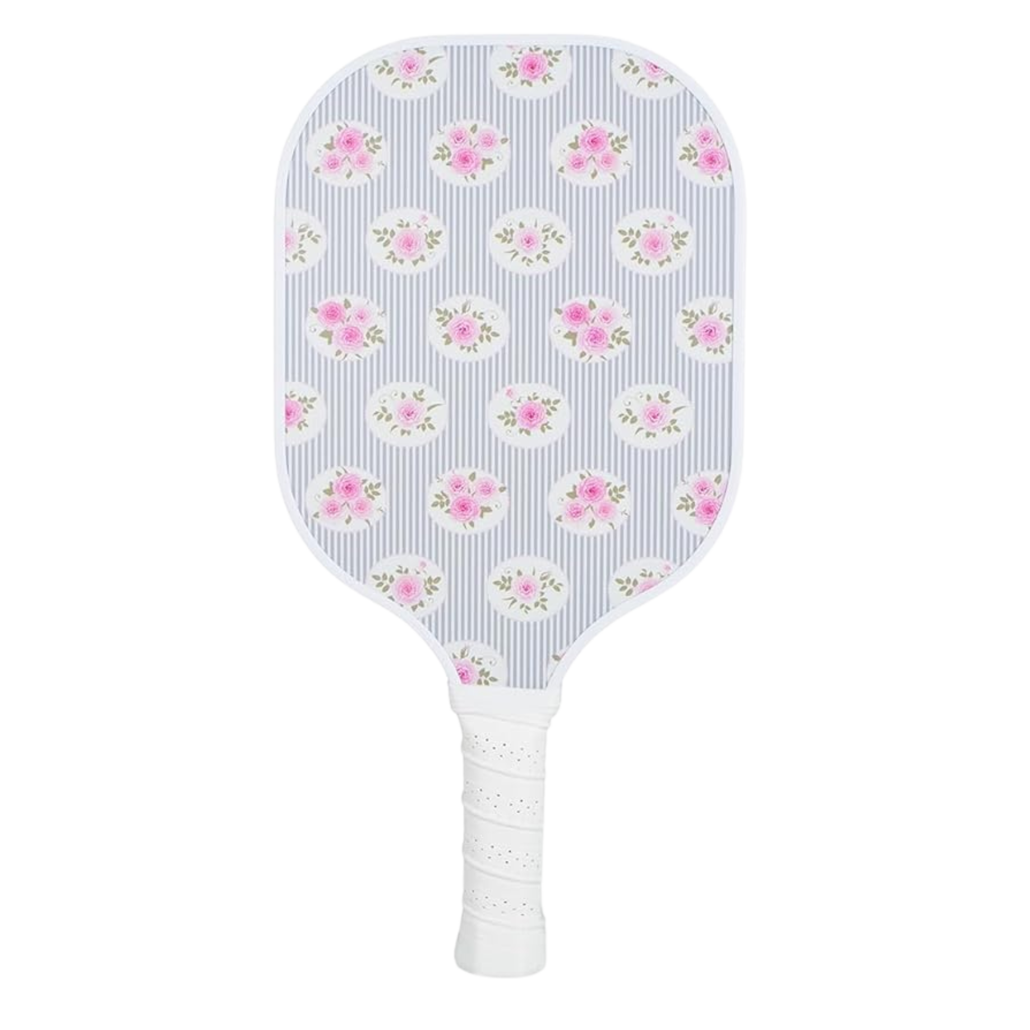Single Pickleball Paddle - Patchwork Cottage Floral