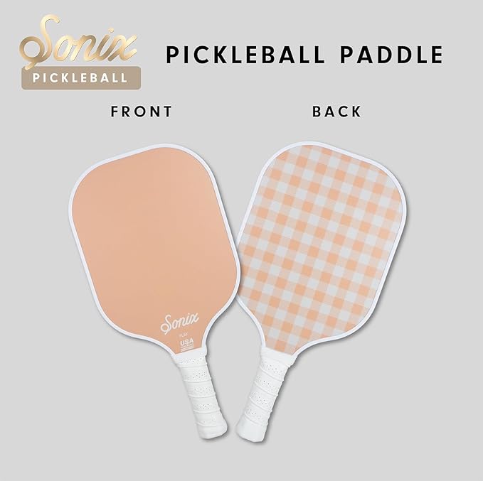 Single Pickleball Paddle - Peach