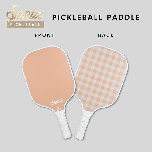Single Pickleball Paddle - Peach