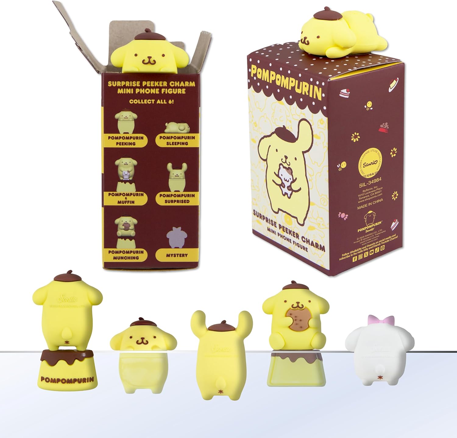 Pompompurin & Friends Peekers Blind Box | Sonix