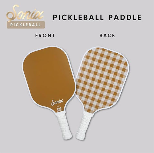 Single Pickleball Paddle - Toffee Brown