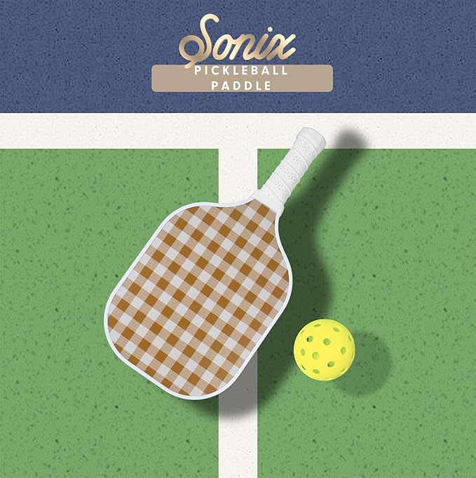 Single Pickleball Paddle - Toffee Brown