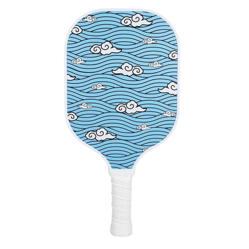 Single Pickleball Paddle - Traditional Cloud