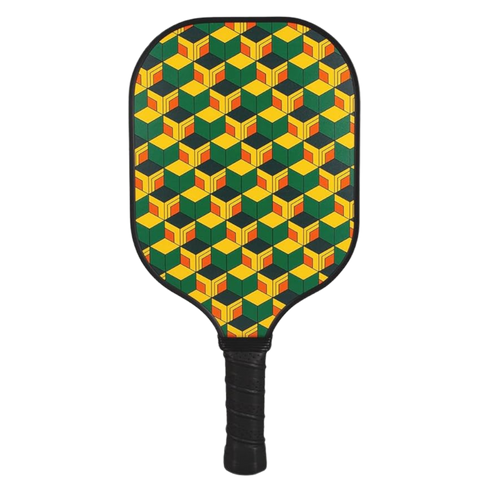 Single Pickleball Paddle - Traditional Geo