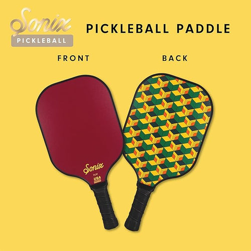 Single Pickleball Paddle - Traditional Geo