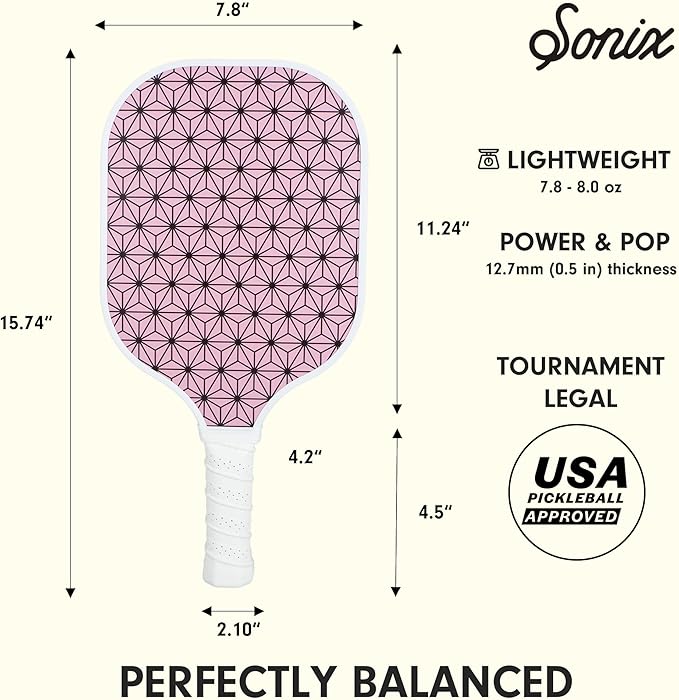 Single Pickleball Paddle - Traditional Hemp