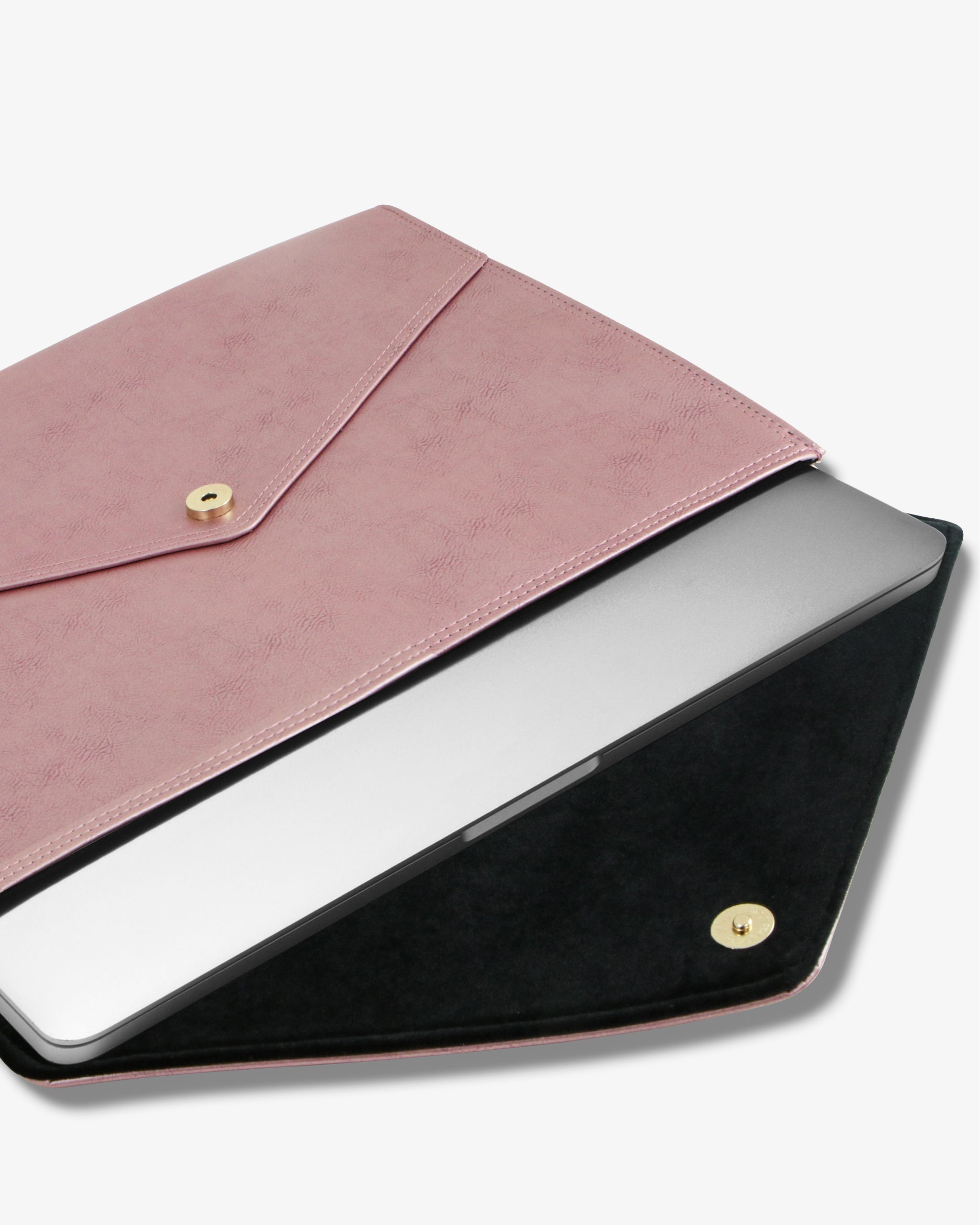 15" Laptop Clutch- Barely Pink