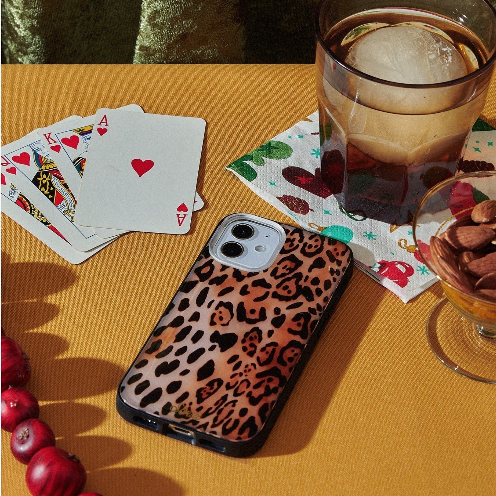 Watercolor Leopard iPhone Case